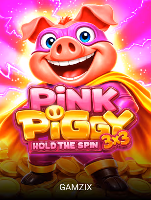 3x3 Pink Piggy: Hold The Spin